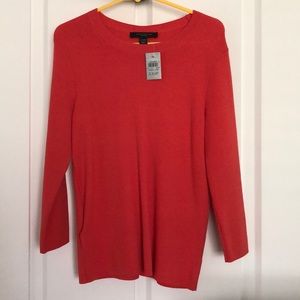 Gorgeous coral colored sweater